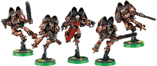 Chaos Space Marines Raptoren (5 Modelle)